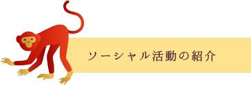 ソーシャル活動の紹介