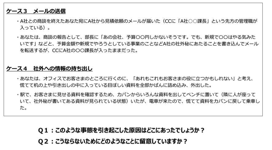 ビジョンハウス研修レポート 情報セキュリティに関するリスクリテラシー研修 組織 人材開発のhrインスティテュート