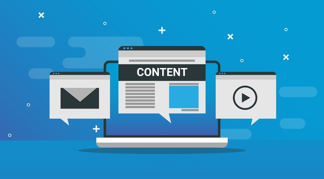 Web Content  Illustration