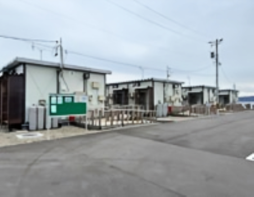 仮設住宅の様子